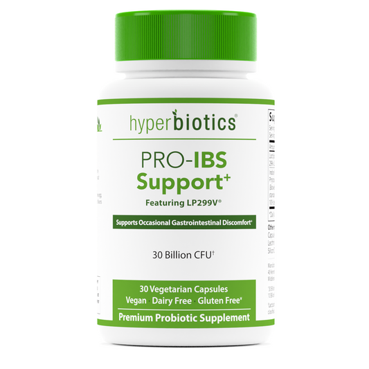 Hyperbiotics PRO-IBS Support bottle.