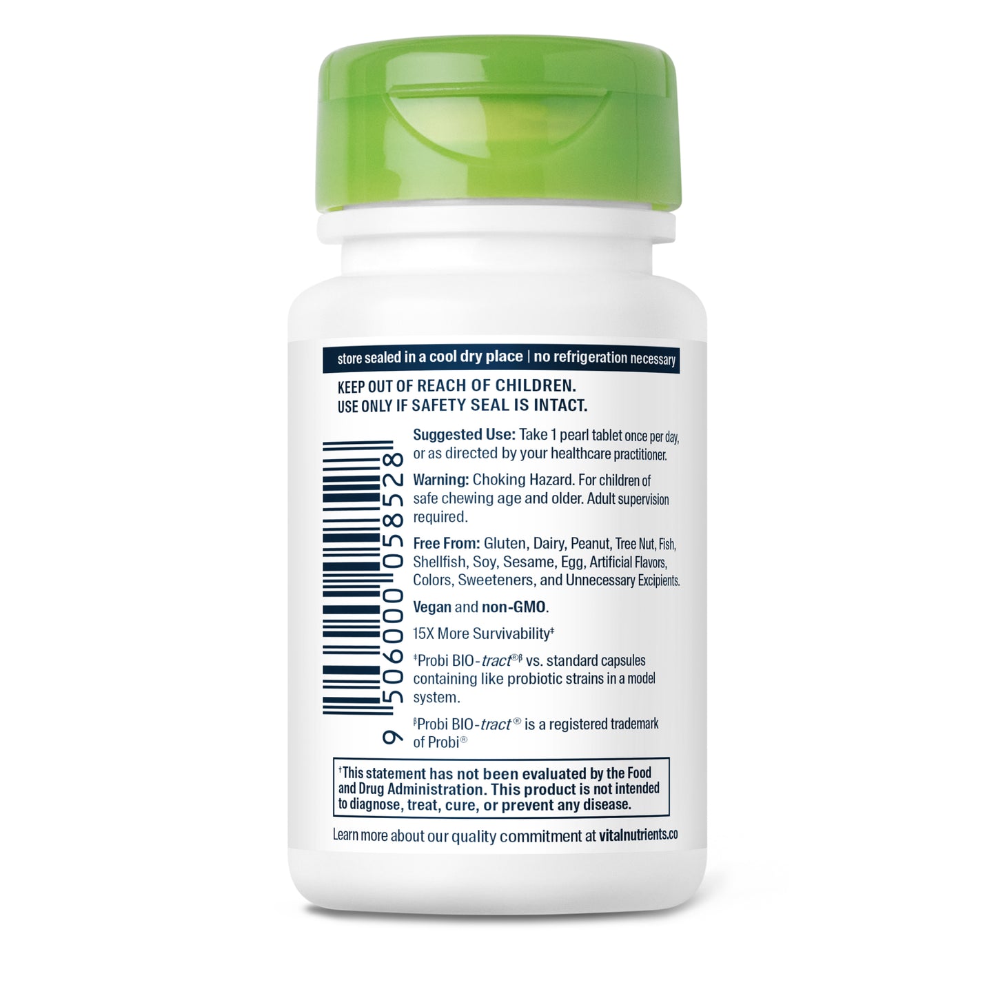 Hyperbiotics Pro-Kids Probiotic suggested use.