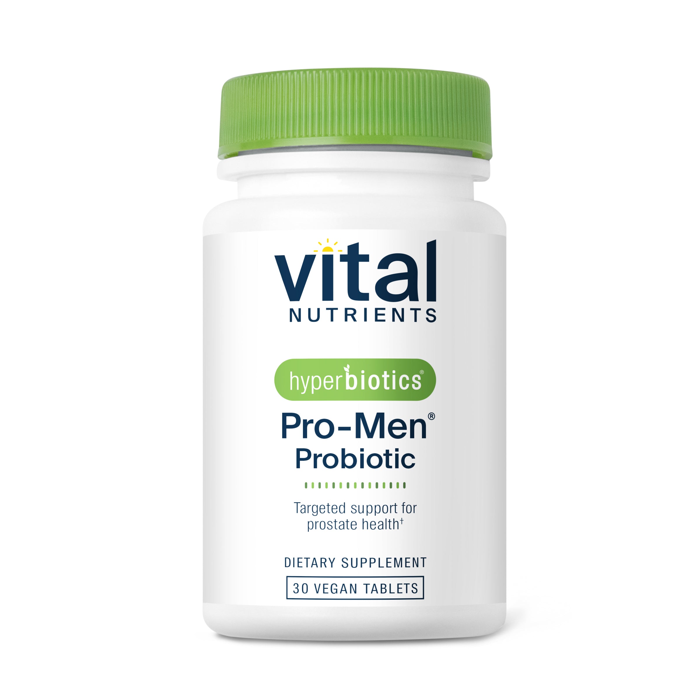 Hyperbiotics Pro-Men's Probiotic 30 vegan tablets.