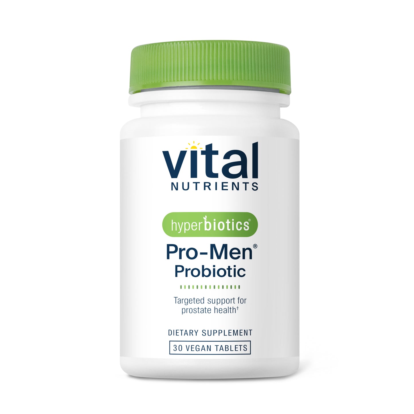 Hyperbiotics Pro-Men's Probiotic 30 vegan tablets.