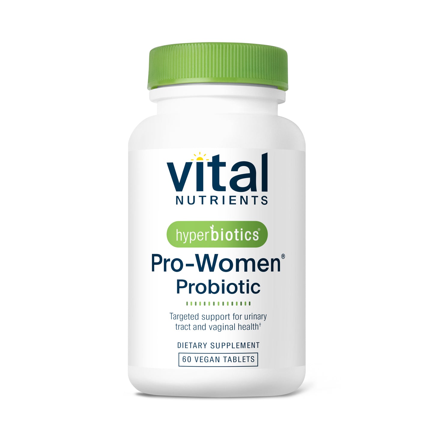 Hyperbiotics Pro-Women Probiotic 60 vegan tablets.