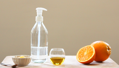 DIY Sweet Honey-Orange Face Wash