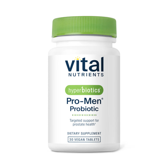 Hyperbiotics Pro-Men's Probiotic 30 vegan tablets.