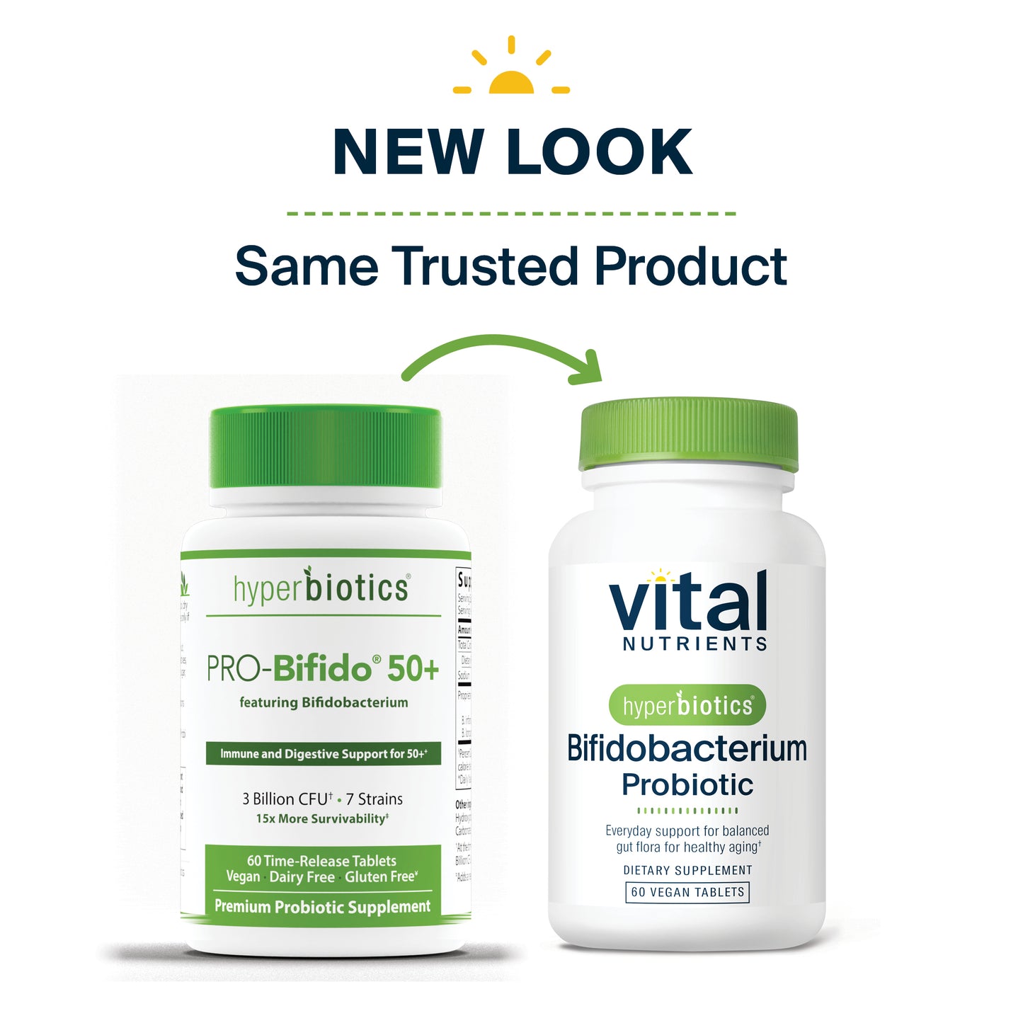 Bifidobacterium Probiotic new look same trusted product.