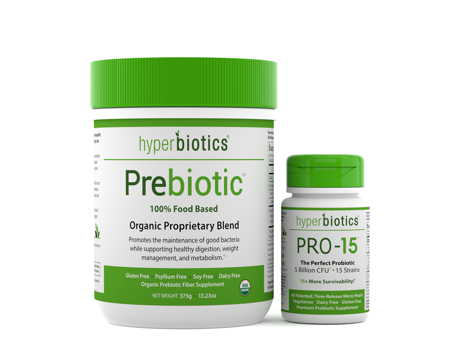 Digestive Starter Pack: The Perfect Duo for Your Digestive Health (with FREE Priority Shipping) - Hyperbiotics