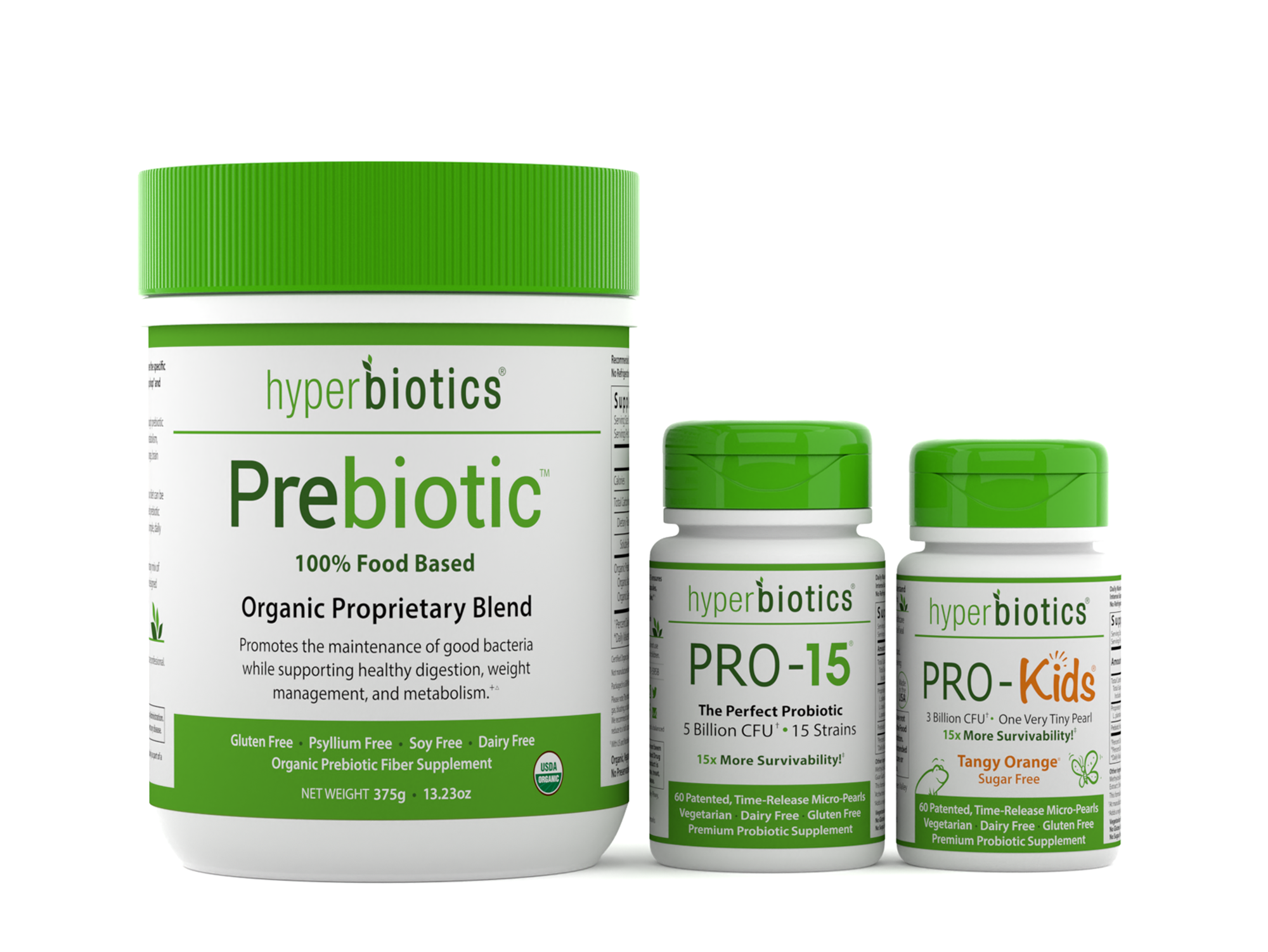 Family Digestive Pack: The Perfect Combo for Your Family's Gut Health (with FREE Priority Shipping) - Hyperbiotics