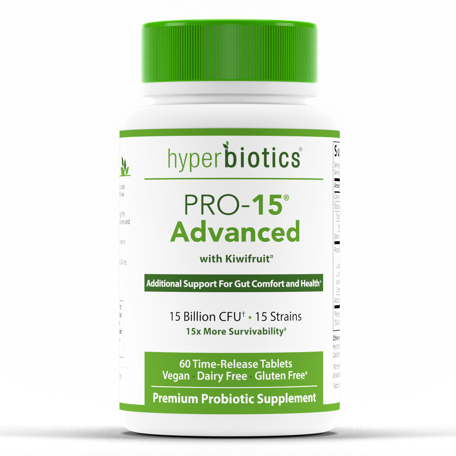 PRO-15 Advanced: Support for Bloating and Gas* - Hyperbiotics