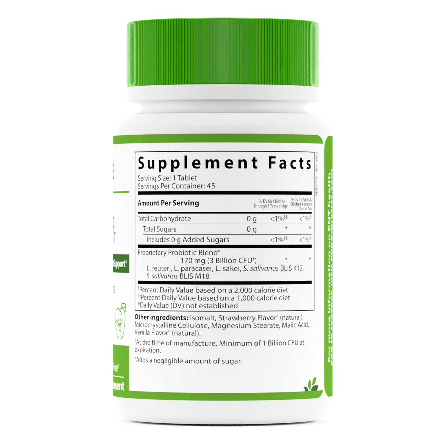 Pro-Kids ENT: Seasonal Immune, Ear, Nose & Throat Support* - Hyperbiotics